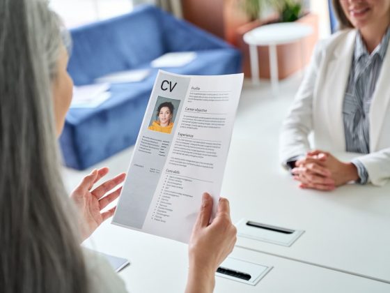 faire un cv quand on est senior